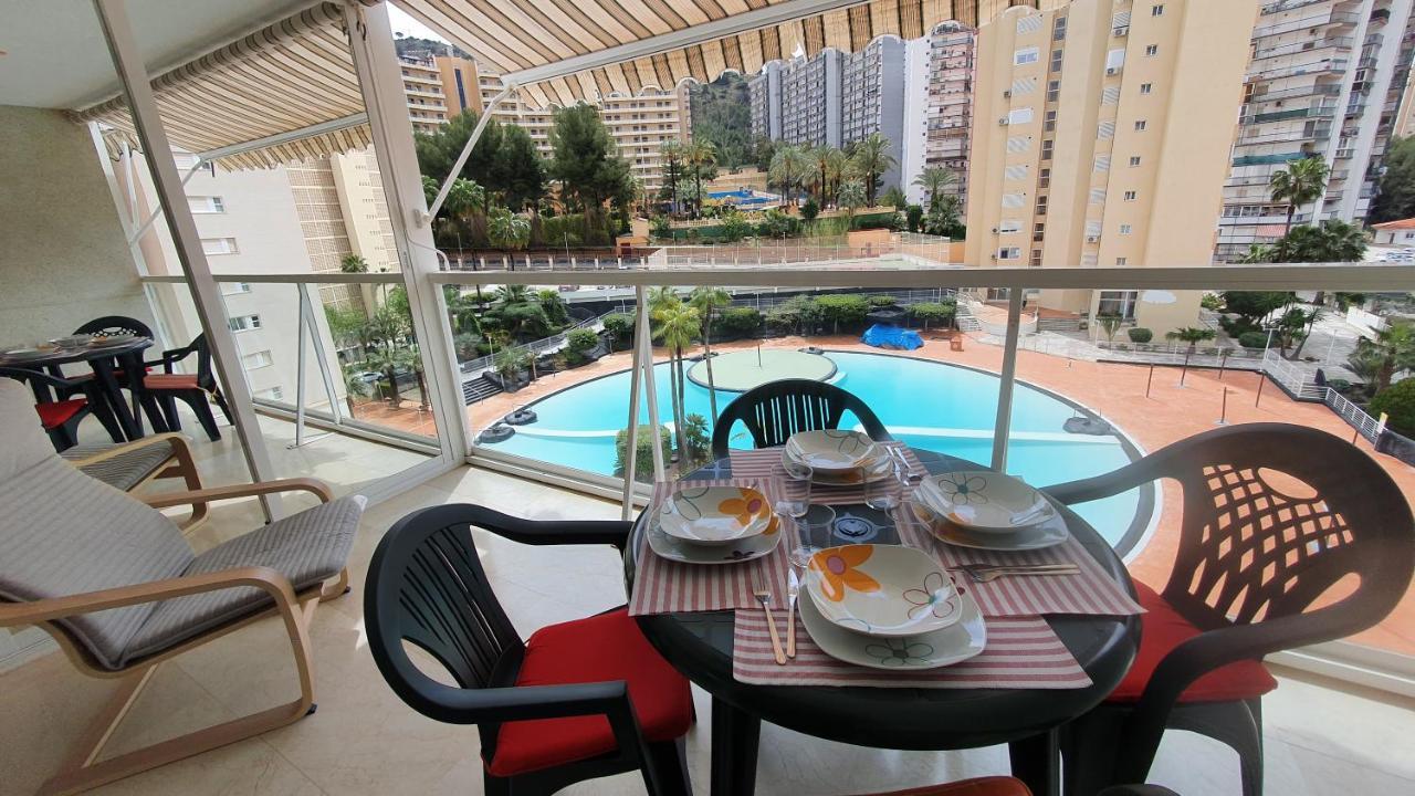 Ideal Familias En Urbanizacion De Lujo A 600M De La Playa Levante Con Wifi, Ac Y Parking Benidorm Dış mekan fotoğraf