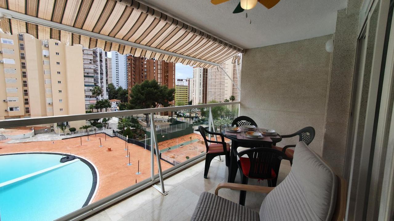 Ideal Familias En Urbanizacion De Lujo A 600M De La Playa Levante Con Wifi, Ac Y Parking Benidorm Dış mekan fotoğraf
