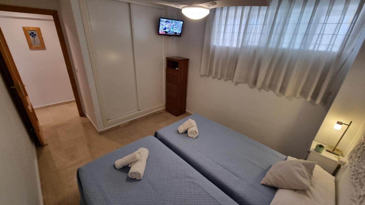 Ideal Familias En Urbanizacion De Lujo A 600M De La Playa Levante Con Wifi, Ac Y Parking Benidorm Dış mekan fotoğraf